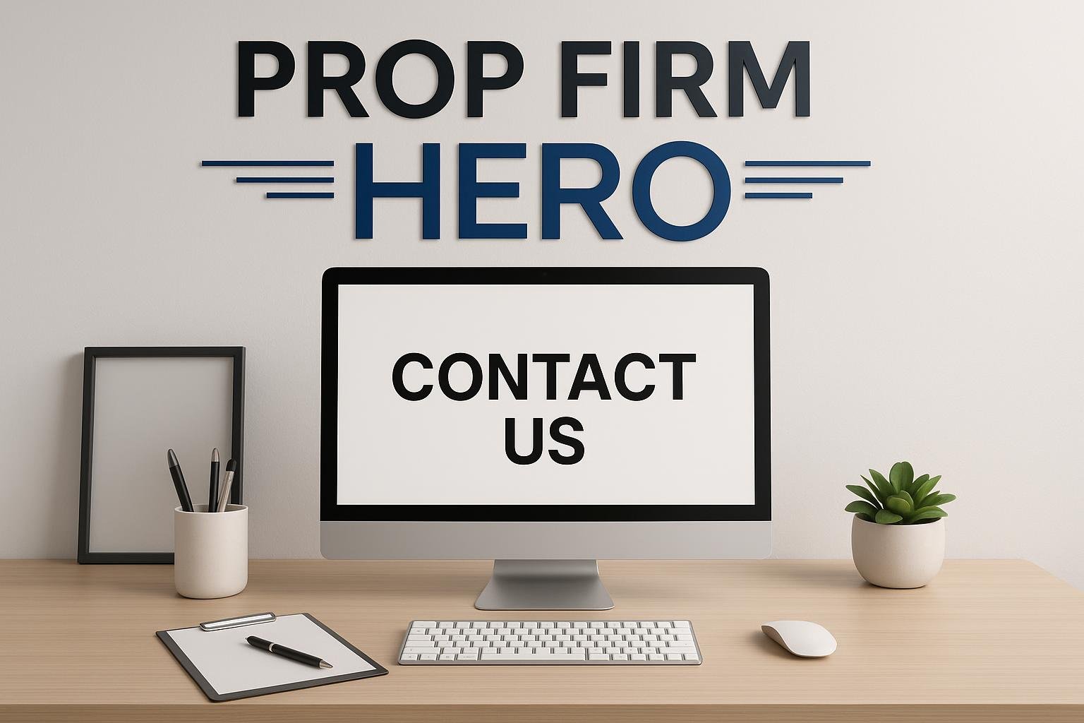 prop firm hero contact us
